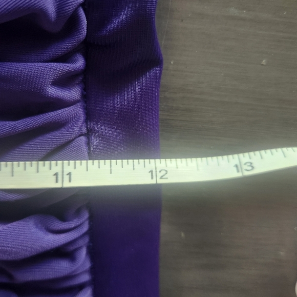 MIRACLESUIT RIALTO ONE PIECE SWIMSUIT PURPLE SLIMMING SZ 10 - Picture 11 of 12